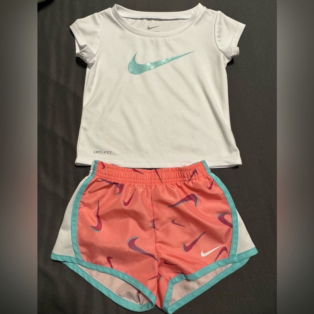 Toddler Nike Dri fit Temo Set